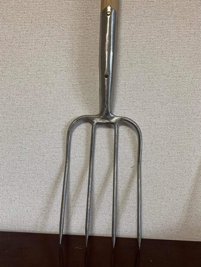 腐葉土フォーク